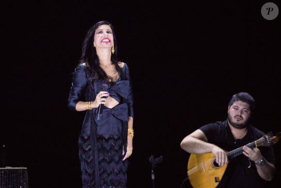 Exclusif - Ana Moura en concert au Grand Rex à Paris le 1er février 2020. © Tiziano Da Silva/Bestimage