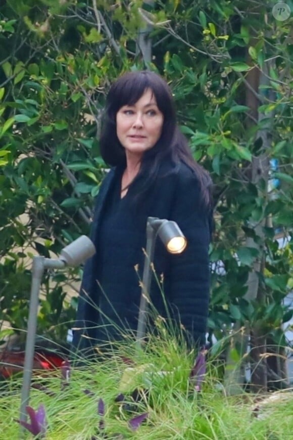 Elle luttait depuis des années contre le cancer
Shannen Doherty à Malibu
