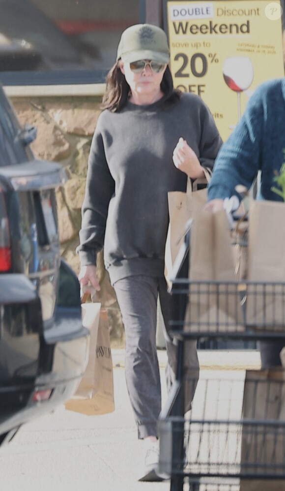 Shannen Doherty à Malibu