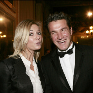 Benjamin Castaldi et Flavie Flament le 30 janvier 2006.