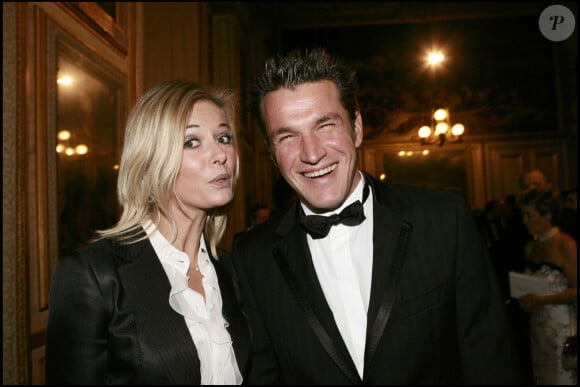 Benjamin Castaldi et Flavie Flament le 30 janvier 2006.