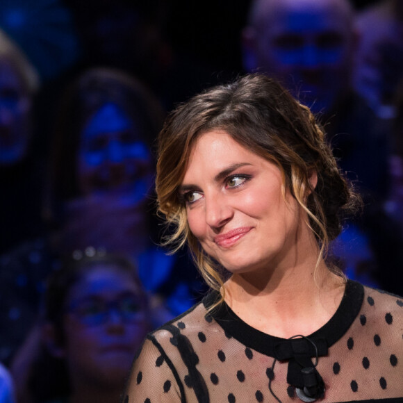 Exclusif - Laëtitia Milot - Enregistrement de l'émission "La Boîte à secrets 3" à Paris, présentée par F.Bollaert, et qui sera diffusée le 7 février sur France 3. Le 22 janvier 2020 © Tiziano Da Silva / Bestimage