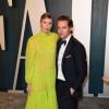 Maria Sharapova et son compagnon Alexander Gilkes assistent à la soirée "Vanity Fair Oscar Party" après la 92ème cérémonie des Oscars 2019 au Wallis Annenberg Center for the Performing Arts. Los Angeles, le 9 février 2020.