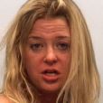  Mugshot de Kate Major, l'ex femme de Michael Lohan, arrêtée à Los Angeles. Le 14 janvier 2012. 