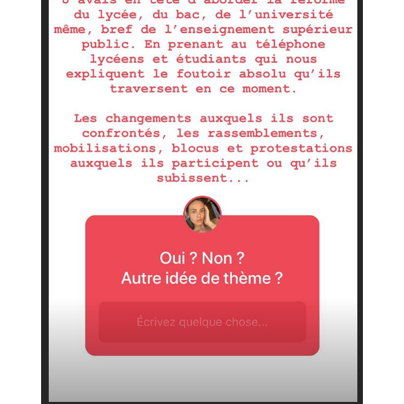 Agathe Auproux annonce le lancement prochain de sa nouvelle émission - Instagram, 11 février 2020