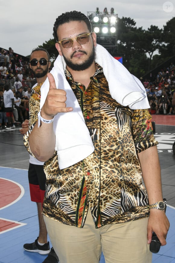 Exclusif - Sadek de son nom complet Sadek Bourguiba - Quai 54 World Streetball Championship sur la pelouse de Reuilly à Paris, France, le 8 juillet 2017. © Pierre Perusseau/Bestimage