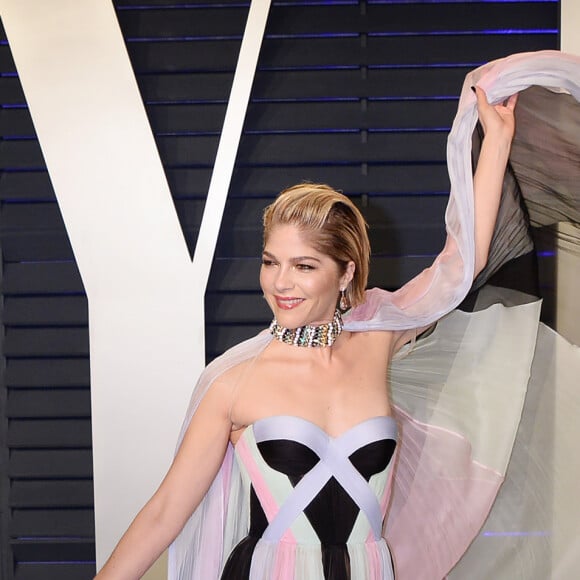 Selma Blair à la soirée Vanity Fair Oscar Party à Los Angeles, le 24 février 2019