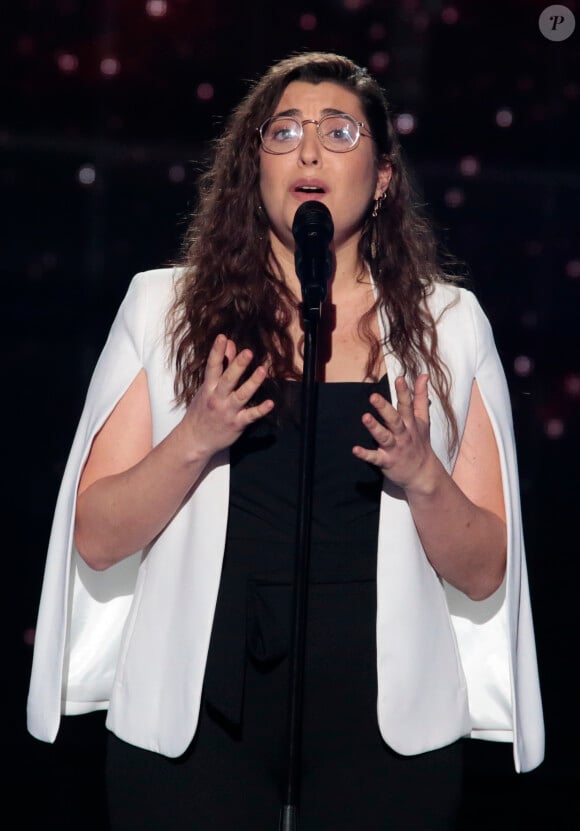 Laure, talent de "The Voice 2020" lors des auditions à l'aveugle du samedi 15 février 2020 - TF1
