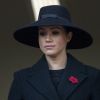 Meghan Markle, duchesse de Sussex - La famille royale d'Angleterre lors du National Service of Remembrance à Londres le 10 novembre 2019.