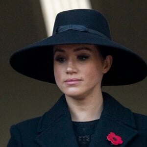 Meghan Markle, duchesse de Sussex - La famille royale d'Angleterre lors du National Service of Remembrance à Londres le 10 novembre 2019.