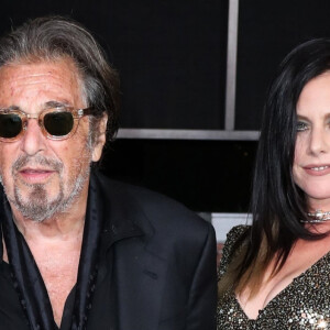 Al Pacino et Meital Dohan à l'avant-première du film "The Irishman" à Los Angeles le 24 octobre 2019.