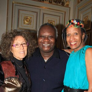 Exclusif - Mireille Dumas, Magloire, Vincent Mc Doom, - Soirée crêpes organisée par Pierre-Jean Chalençon au Palais Vivienne à Paris le 18 février 2020. © Philippe Baldini/Bestimage