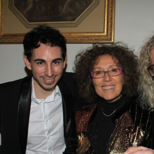 Exclusif - Jordan De Luxe, Mireille Dumas, Pierre-Jean Chalençon - Soirée crêpes organisée par Pierre-Jean Chalençon au Palais Vivienne à Paris le 18 février 2020. © Philippe Baldini/Bestimage