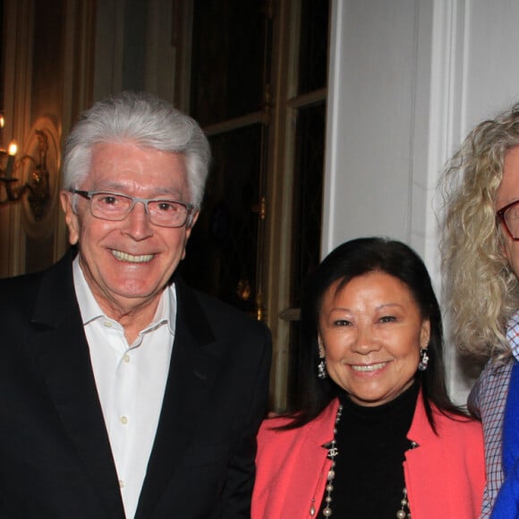 Exclusif - Jordan De Luxe, Jeanne d'Hauteserre et son mari, Pierre-Jean Chalençon - Soirée crêpes organisée par Pierre-Jean Chalençon au Palais Vivienne à Paris le 18 février 2020. © Philippe Baldini/Bestimage