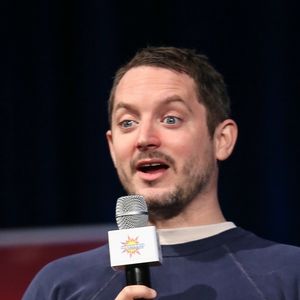 Elijah Wood sur scène lors de la convention "Supanova Comic Con" à Sydney, le 23 juin 2019.