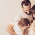 Tiffany et Justin de "Mariés au premier regard" avec leurs enfants, le 30 décembre 2019