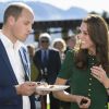 Le prince William et Catherine Kate Middleton, la duchesse de Cambridge assistent à un festival gastronomique local "A Taste of British-Colombia" dans l'établissement viticole de Mission Hill à Kelowna, dans le cadre de son voyage officiel au Canada, le 27 septembre 2016.