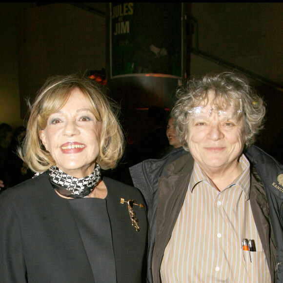 Jeanne Moreau et Josée Dayan à la cinémathèque à Paris, en 2008.