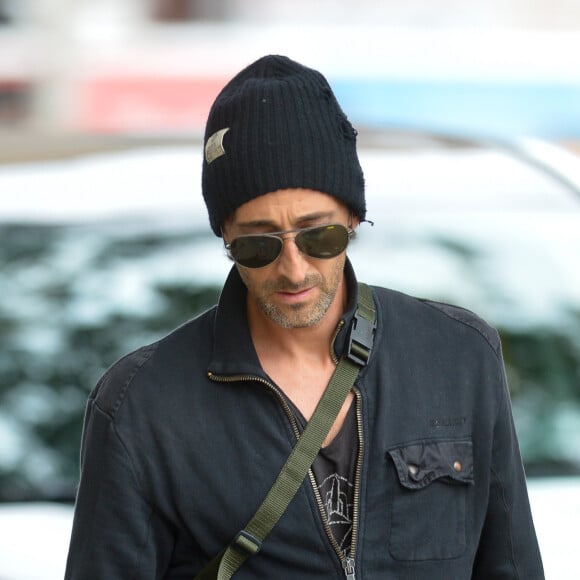 Exclusif - Adrien Brody se promène à New York, le 5 septembre 2019.