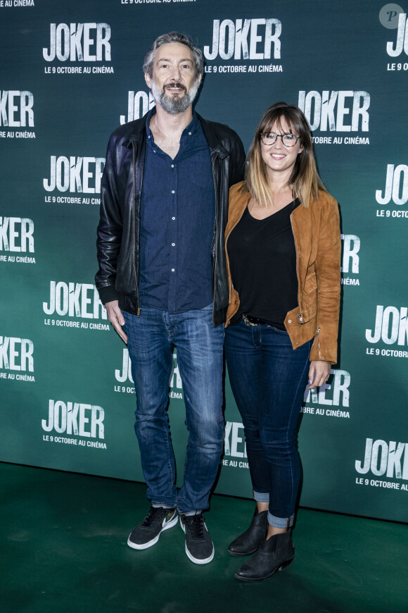 Vincent Desagnat et sa compagne Mathilde - Avant-première du film "Joker" au cinéma UGC Normandie à Paris, le 23 septembre 2019. © Olivier Borde/Bestimage