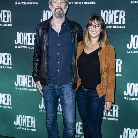 Vincent Desagnat et sa compagne Mathilde - Avant-première du film "Joker" au cinéma UGC Normandie à Paris, le 23 septembre 2019. © Olivier Borde/Bestimage