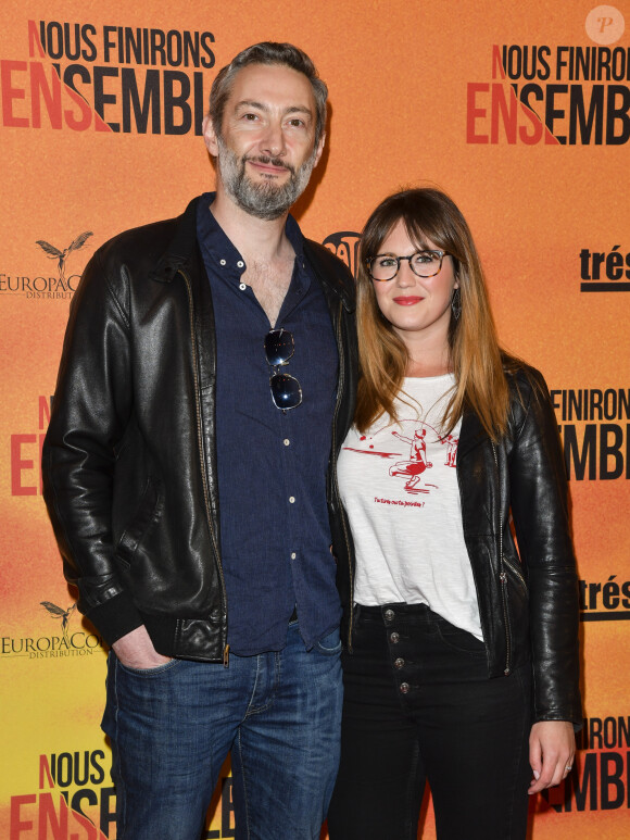 Vincent Desagnat et sa compagne Mathilde - Avant-première du film "Nous finirons ensemble" au Gaumont Opéra à Paris le 29 avril 2019. © Pierre Perusseau/Bestimage