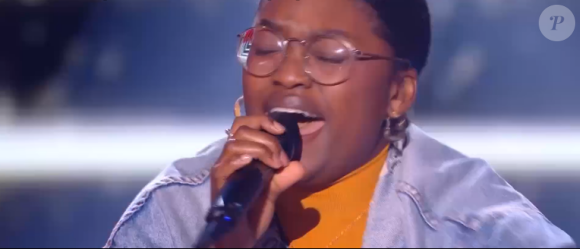 Manne - Talent de "The Voice 2020" lors des auditions à l'aveugle du samedi 29 février 2020, TF1