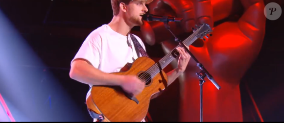 Antoine - Talent de "The Voice 2020" lors des auditions à l'aveugle du samedi 29 février 2020, TF1