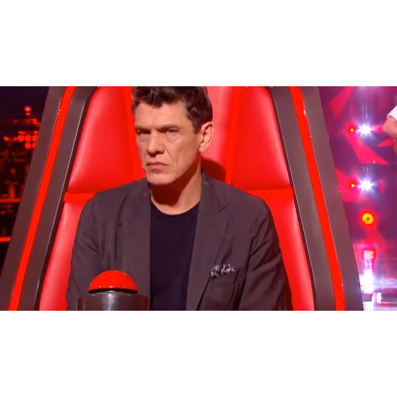 Marc Lavoine lors des auditions à l'aveugle de "The Voice 2020" samedi 29 février 2020, TF1