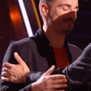 Kaël et Marc Lavoine - Talent de "The Voice 2020" lors des auditions à l'aveugle de samedi 29 février 2020, TF1