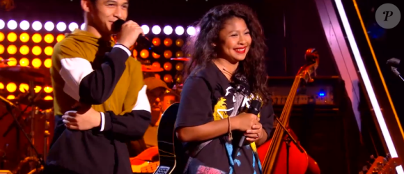 Ludisou et Nathan - Talents de "The Voice 2020" lors des auditions à l'aveugle de samedi 29 février 2020, TF1