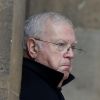 Michel Charasse - Obsèques de Jacques Barrot, ancien ministre, et membre du Conseil constitutionnel, en l'église Sainte-Clotilde à Paris, le 8 décembre 2014.