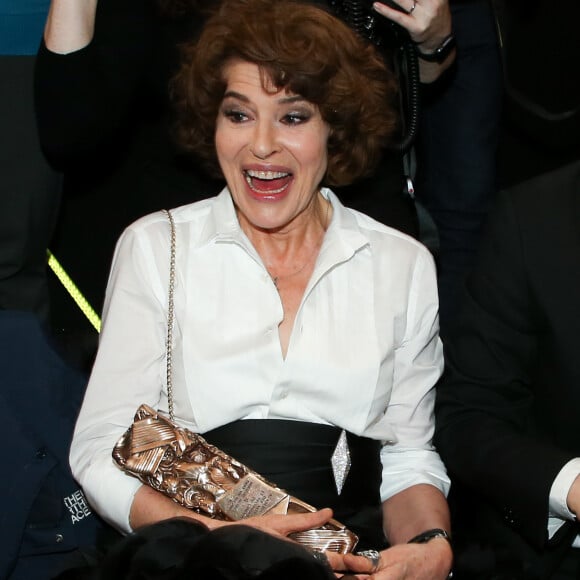 Fanny Ardant (César de la meilleure actrice dans un second rôle pour le rôle de Marianne dans " La Belle Époque ") - Pressroom (press room) de la 45ème cérémonie des César à la salle Pleyel à Paris le 28 février 2020 © Dominique Jacovides / Olivier Borde / Bestimage