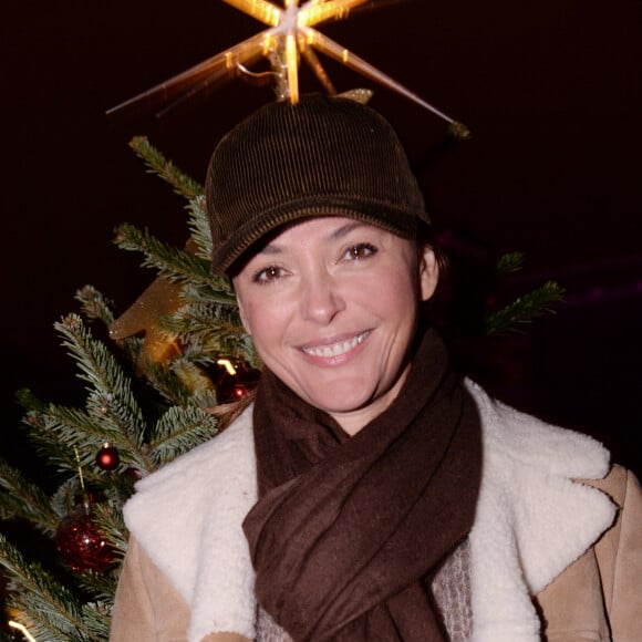 Exclusif - Sandrine Quétier - Cocktail de Noël organisé par PrestaContact dans une suite de l'hôtel Marignan dans le 8ème arrondissement à Paris, le 3 décembre 2019. © Rachid Bellak/Bestimage