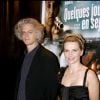 Santiago Amigorena et Juliette Binoche le 4 septembre 2006 à Paris.