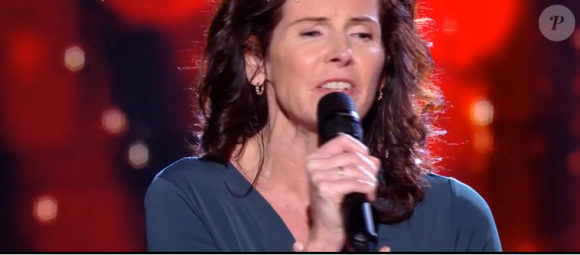 Maria, Amaury et Sheyen s'affrontent lors des battles de "The Voice" - Talents de Lara Fabian. Emission du samedi 7 mars 2020, TF1