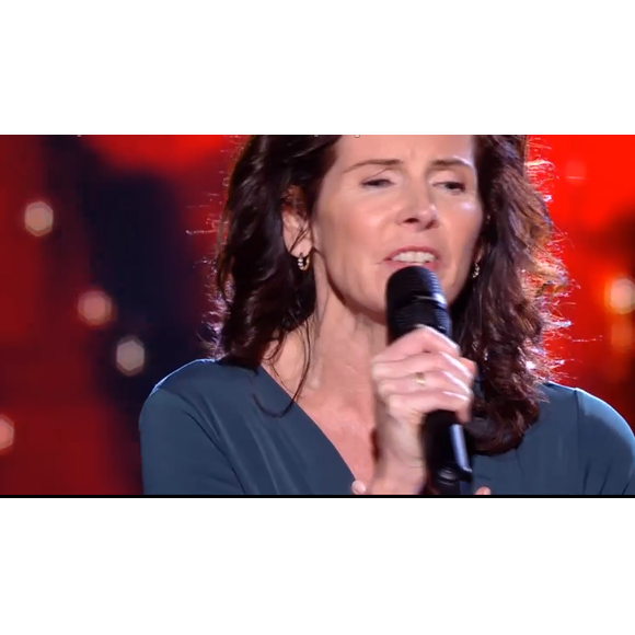 Maria, Amaury et Sheyen s'affrontent lors des battles de "The Voice" - Talents de Lara Fabian. Emission du samedi 7 mars 2020, TF1