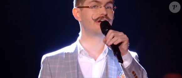 Maria, Amaury et Sheyen s'affrontent lors des battles de "The Voice" - Talents de Lara Fabian. Emission du samedi 7 mars 2020, TF1