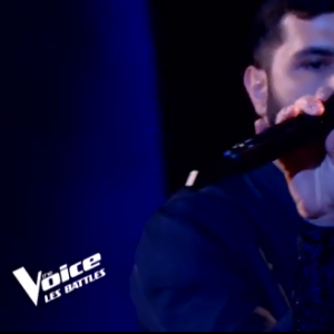 Louise et Don Pierre s'affrontent en battle dans "The Voice" - Talents de Marc Lavoine. Emissions du samedi 7 mars 2020, TF1