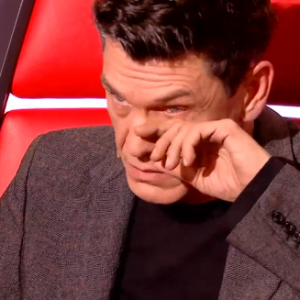 Louise et Don Pierre s'affrontent en battle dans "The Voice" - Talents de Marc Lavoine. Emissions du samedi 7 mars 2020, TF1