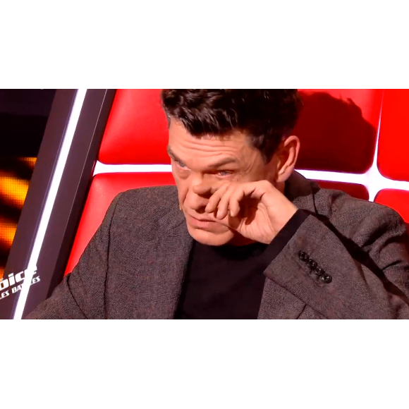 Louise et Don Pierre s'affrontent en battle dans "The Voice" - Talents de Marc Lavoine. Emissions du samedi 7 mars 2020, TF1