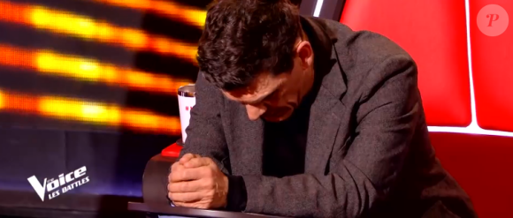 Louise et Don Pierre s'affrontent en battle dans "The Voice" - Talents de Marc Lavoine. Emissions du samedi 7 mars 2020, TF1