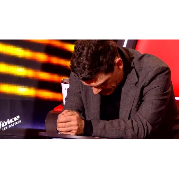 Louise et Don Pierre s'affrontent en battle dans "The Voice" - Talents de Marc Lavoine. Emissions du samedi 7 mars 2020, TF1