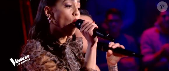Rita et Melody s'affrontent en battles dans "The Voice" - Talents de Amel Bent. Emission du samedi 7 mars 2020, TF1