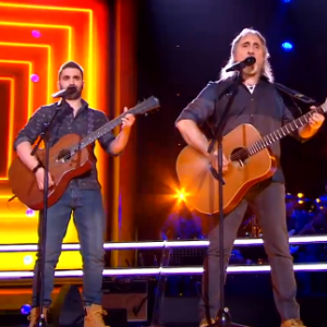 Yoann et la Rafa Mia s'affrontent en battle dans "The Voice" - Talents de Marc Lavoine. Emission du samedi 7 mars 2020, TF1