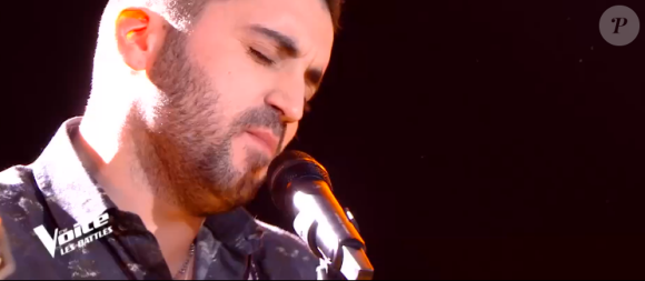 Yoann et la Rafa Mia s'affrontent en battle dans "The Voice" - Talents de Marc Lavoine. Emission du samedi 7 mars 2020, TF1
