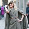 Céline Dion prend la pose pour les photographes à New York, le 5 mars 2020.
