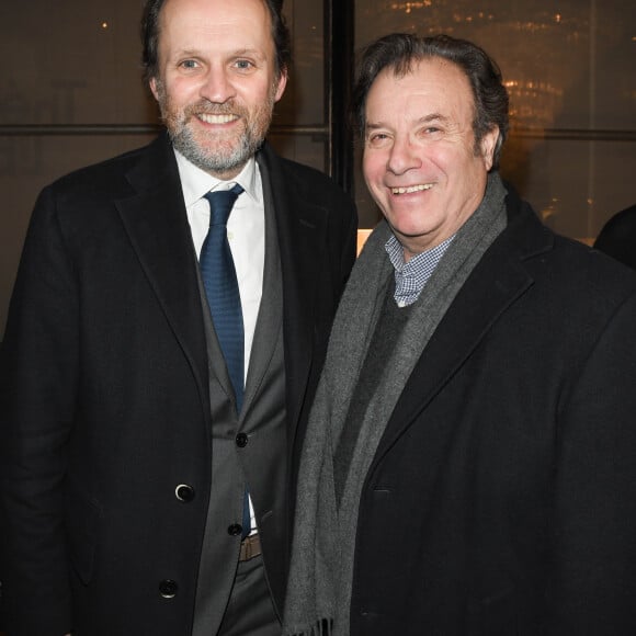 Exclusif - Jean-Marc Dumontet et Daniel Russo - Générale de la pièce "Fleurs de Soleil" au théâtre Antoine à Paris le 27 février 2020. © Coadic Guirec/Bestimage