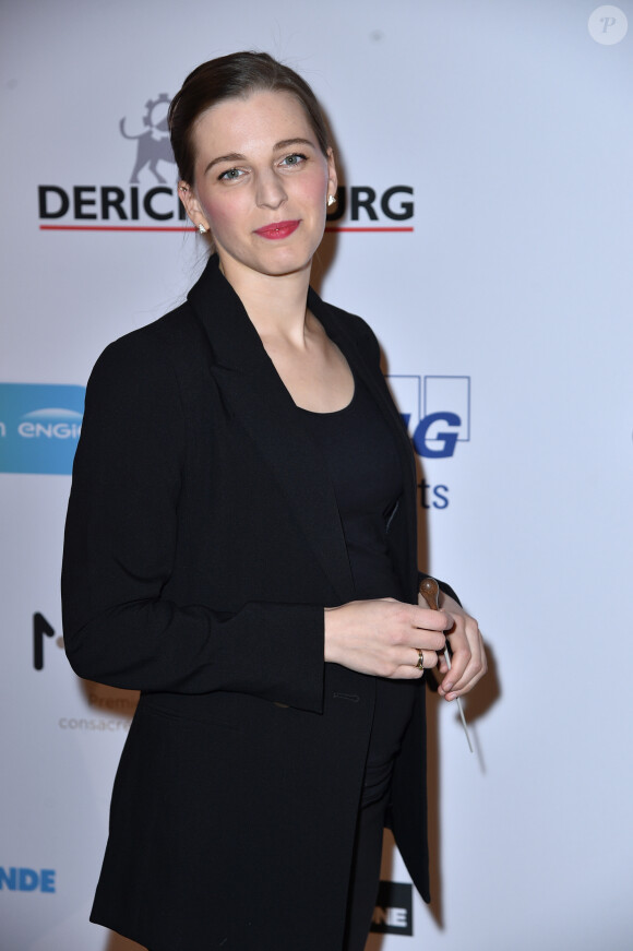 Johanna Malangré, Cheffe d'orchestre - Gala Mawoma, 1er concours mondial itinérant consacré aux femmes cheffes d'orchestre à la Conciergerie à Paris le 9 mars 2020. © Giancarlo Gorassini/Bestimage