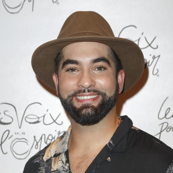 Kendji Girac - Photocall - Concert caritatif "Leurs Voix pour l'Espoir" au profit de la recherche contre le cancer du pancréas, créé et présenté par L. Cholewa à l'Olympia à Paris, le 7 octobre 2019. © Marc Ausset-Lacroix - Pierre Perusseau / Bestimage